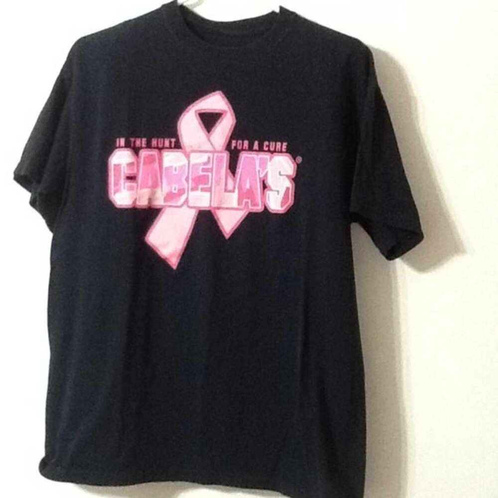Black and pink Cabellas top,   W Sp Top 3
